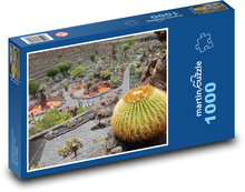 Zahradní kaktus Puzzle 1000 dílků - 60 x 46 cm