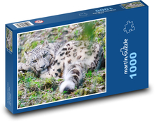 Odpočívajúci leopard Puzzle 1000 dielikov - 60 x 46 cm 