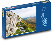 Góra - schody Puzzle 1000 elementów - 60x46 cm