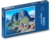 Norsko - Fjordy Puzzle 1000 dílků - 60 x 46 cm
