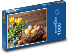 Painted Eggs Puzzle 1000 pieces - 60 x 46 cm 