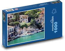 Seaport Puzzle 1000 pieces - 60 x 46 cm 