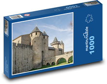 Cité de carcassonne - Schloss Puzzle 1000 Teile - 60 x 46 cm