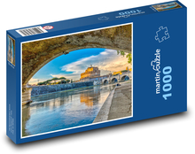 Rím - Anjelský most Puzzle 1000 dielikov - 60 x 46 cm 