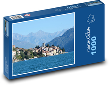Comské jazero - Taliansko Puzzle 1000 dielikov - 60 x 46 cm 