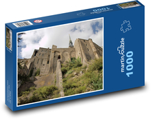 Mont Sant Michelle - Francie Puzzle 1000 dílků - 60 x 46 cm