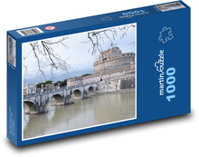 Kirche Sant ´Angelo Rom - Italien Puzzle 1000 Teile - 60 x 46 cm