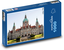 Hannover - Rathaus, Deutschland Puzzle 1000 Teile - 60 x 46 cm