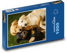 Dogs in a hug Puzzle 1000 pieces - 60 x 46 cm 
