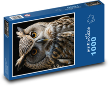Owl Puzzle 1000 pieces - 60 x 46 cm 