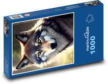Vlk Puzzle 1000 dielikov - 60 x 46 cm 