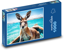 Das Känguru Puzzle 1000 Teile - 60 x 46 cm