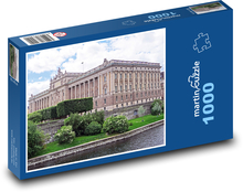 Švédsko - parlament Puzzle 1000 dielikov - 60 x 46 cm