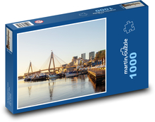 Most - prístav Puzzle 1000 dielikov - 60 x 46 cm 