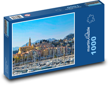Menton - Port Puzzle 1000 pieces - 60 x 46 cm 
