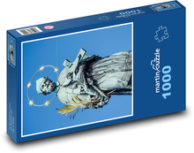 Statue von Jan Nepomuk Puzzle 1000 Teile - 60 x 46 cm