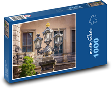 Drážďany - lucerny Puzzle 1000 dielikov - 60 x 46 cm