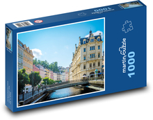Karlovy Vary - Česká republika Puzzle 1000 dielikov - 60 x 46 cm 