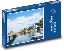 Hafen - Schiffe Puzzle 1000 Teile - 60 x 46 cm