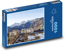 Lorenzago di Cadore - Italien Puzzle 1000 Teile - 60 x 46 cm