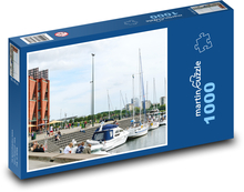 Yachts in port Puzzle 1000 pieces - 60 x 46 cm 