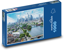 Frankfurt - Niemcy Puzzle 1000 elementów - 60x46 cm