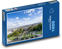 Paríž - Montmartre Puzzle 1000 dielikov - 60 x 46 cm 
