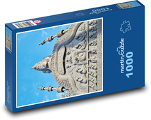 Kambodża - Rzeźba Puzzle 1000 elementów - 60x46 cm