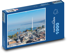 Geneva, Switzerland. Puzzle 1000 pieces - 60 x 46 cm