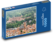 Hrad Heidelberg - Nemecko Puzzle 1000 dielikov - 60 x 46 cm 