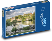 Bádensko-Württembersko - rieka Puzzle 1000 dielikov - 60 x 46 cm 