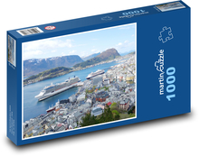 Alesund - Nórsko Puzzle 1000 dielikov - 60 x 46 cm 