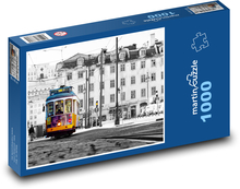 Električka - Lisabon Puzzle 1000 dielikov - 60 x 46 cm 