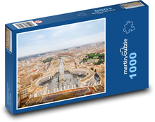 Watykan - Rzym Puzzle 1000 elementów - 60x46 cm