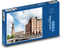 Hamburg - Německo Puzzle 1000 dílků - 60 x 46 cm