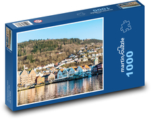 Bergen - port Puzzle 1000 pieces - 60 x 46 cm 