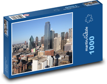 Dallas - Texas Puzzle 1000 Teile - 60 x 46 cm