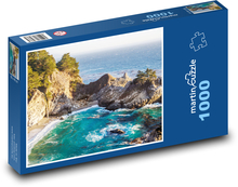 Skála na pobřeží Puzzle 1000 dílků - 60 x 46 cm