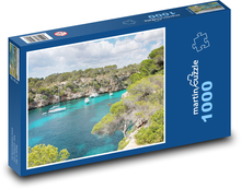 Záliv Mallorca Puzzle 1000 dielikov - 60 x 46 cm 