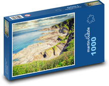 Wybrzeże Anglii Puzzle 1000 elementów - 60x46 cm