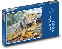 Legwan - gad Puzzle 1000 elementów - 60x46 cm