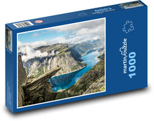 Ringedalsvannet - Lake, Norway Puzzle 1000 pieces - 60 x 46 cm 