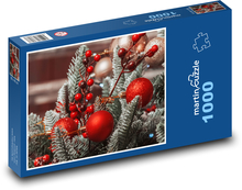 Vianočný stromček Puzzle 1000 dielikov - 60 x 46 cm 