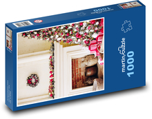 Dekorácie - Vianoce Puzzle 1000 dielikov - 60 x 46 cm