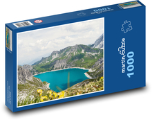 Hory - jezero Puzzle 1000 - 60x46 cm
