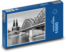 Köln, Deutschland Puzzle 1000 Teile - 60 x 46 cm