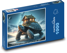 Żółw olbrzymi Puzzle 1000 elementów - 60x46 cm