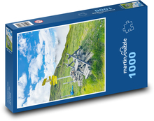 Góry - tablice informacyjne Puzzle 1000 elementów - 60x46 cm