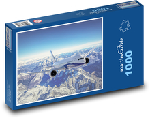 Hory - Letadlo Puzzle 1000 dílků - 60 x 46 cm