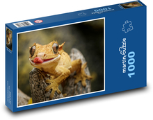 Gekon - ještěrka Puzzle 1000 dílků - 60 x 46 cm